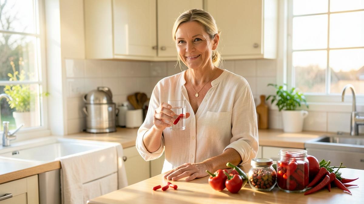 Vrouw ondersteunen dagelijkse circulatie en energie