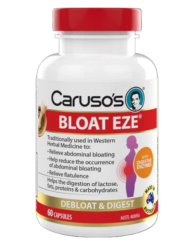 Caruso's Bloat Eze capsule fles